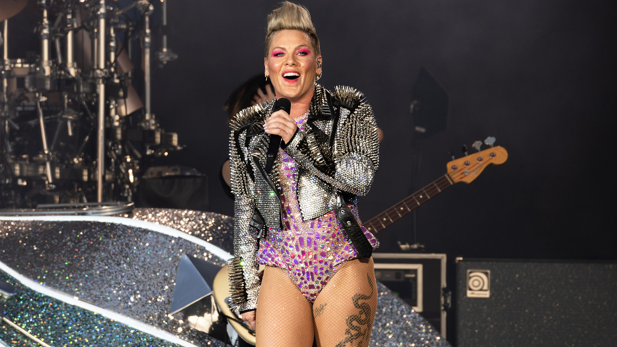 pink is seen live