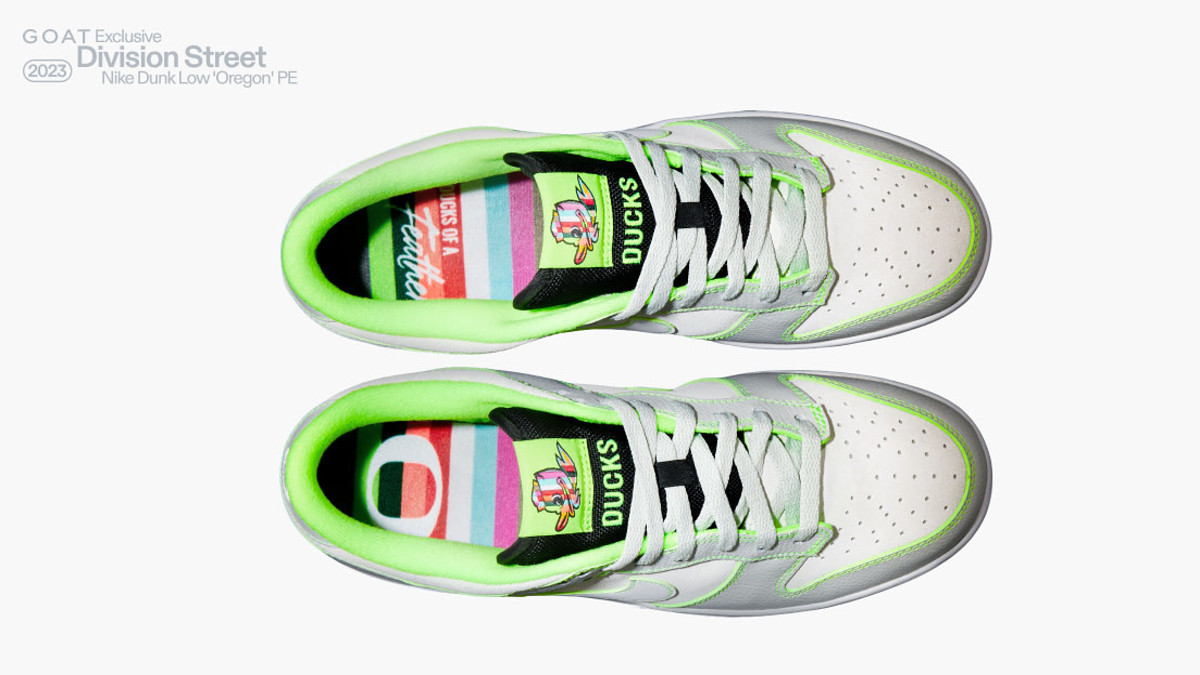 GOAT x Division Street Nike Dunk Low 'U of O'