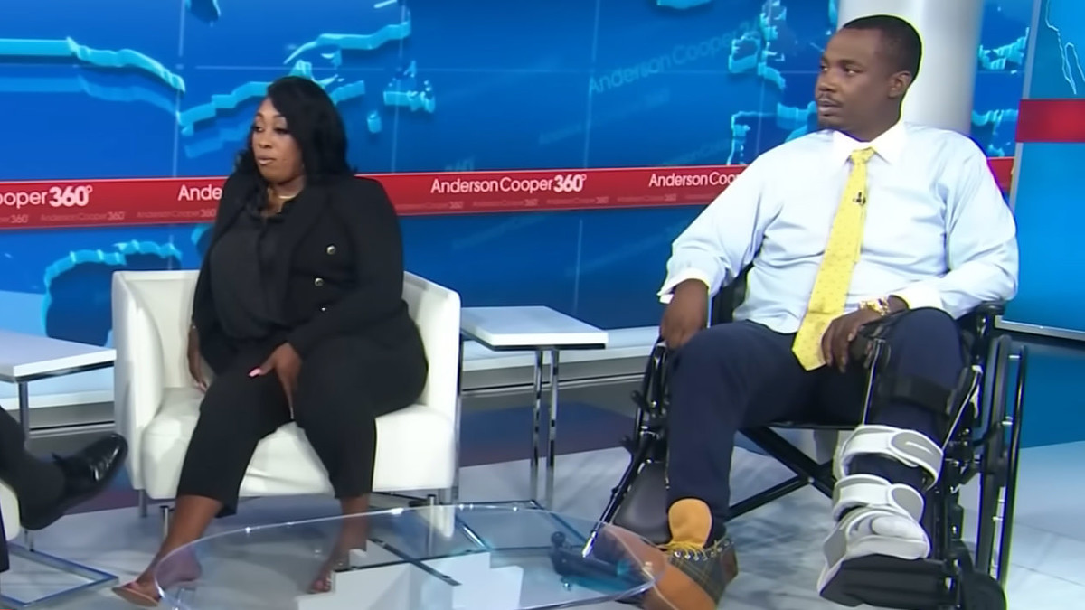 Latavia Washington Mcgee and Eric Williams on CNN