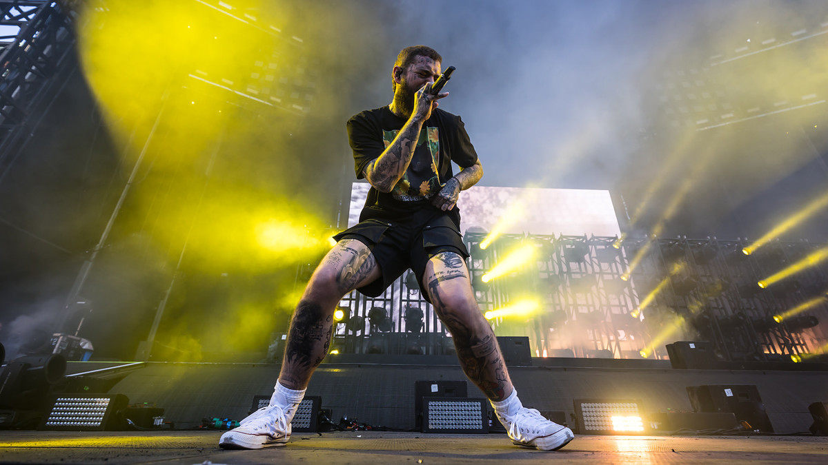 post malone performing live