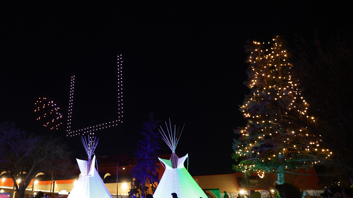 city of regina lights at night