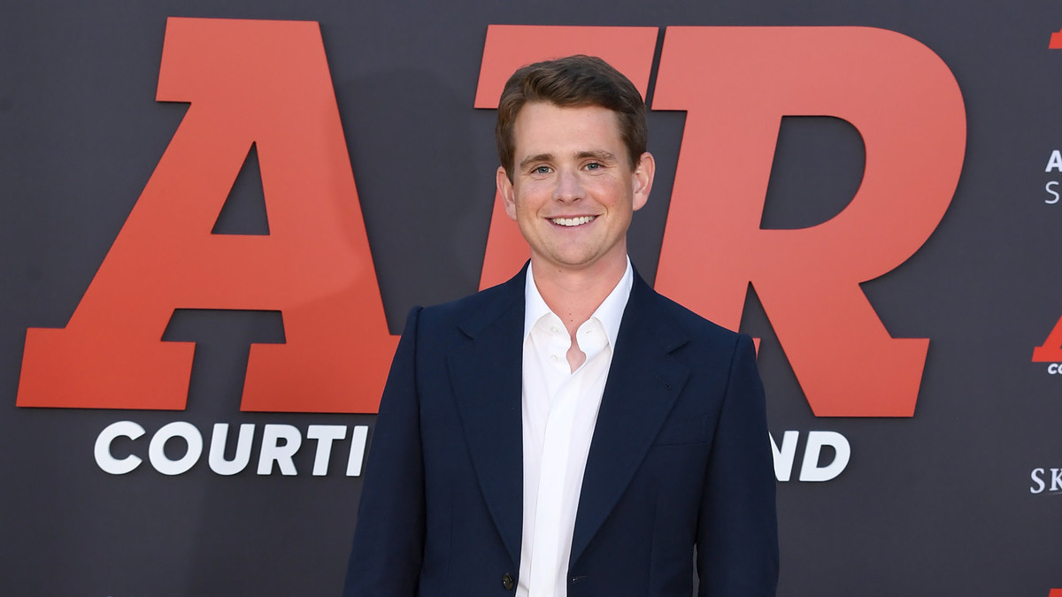 Air writer Alex Convery on the red carpet