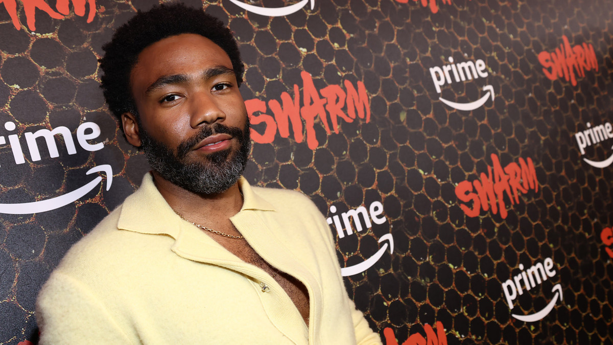 Swarm event with Donald Glover on the red carpet