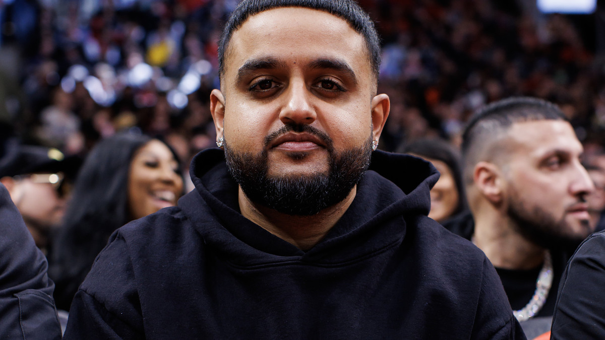Nav at Scotiabank Arena for Raptors game