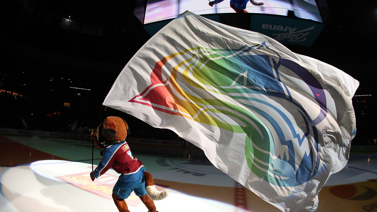 Colorado Avalanche pride night