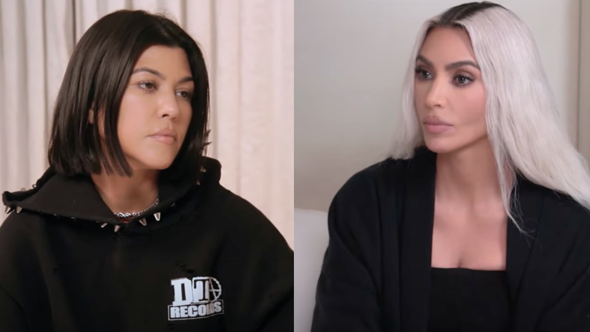 kourtney kardashian blasts kim kardashian