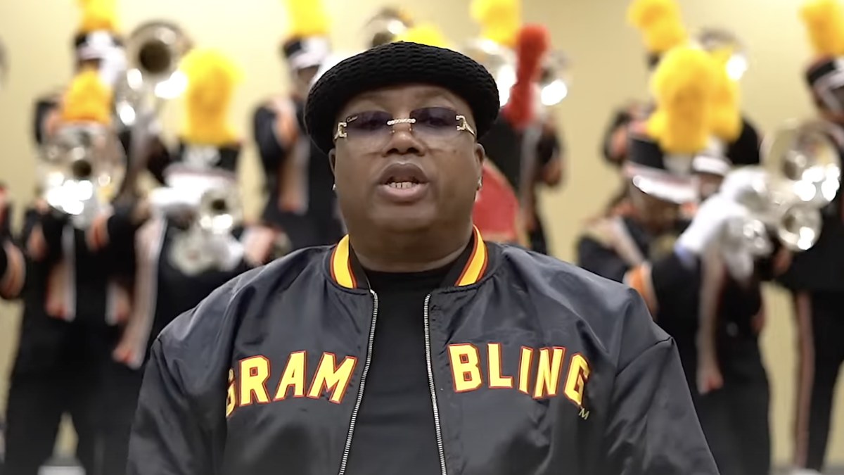 E-40 filming "Bands" at Grambling State University