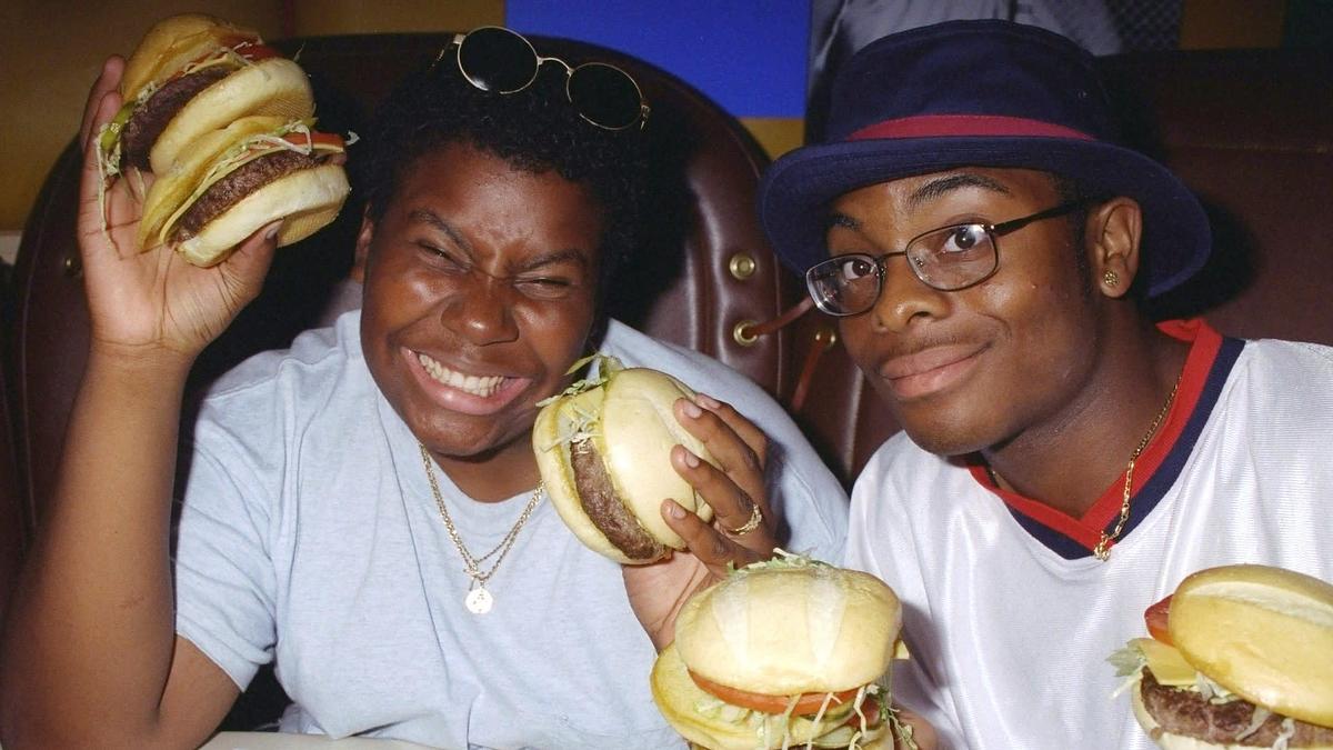 Kenan Thompson and Kel Mitchell in 1997