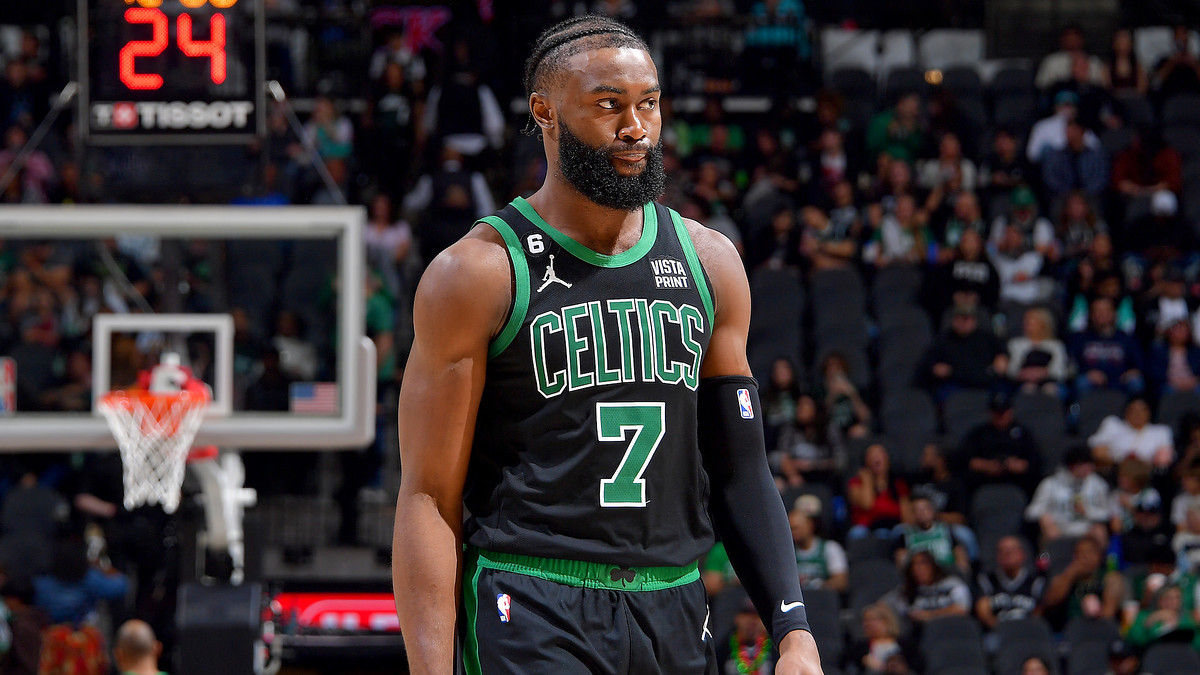 Boston Celtics guard Jaylen Brown