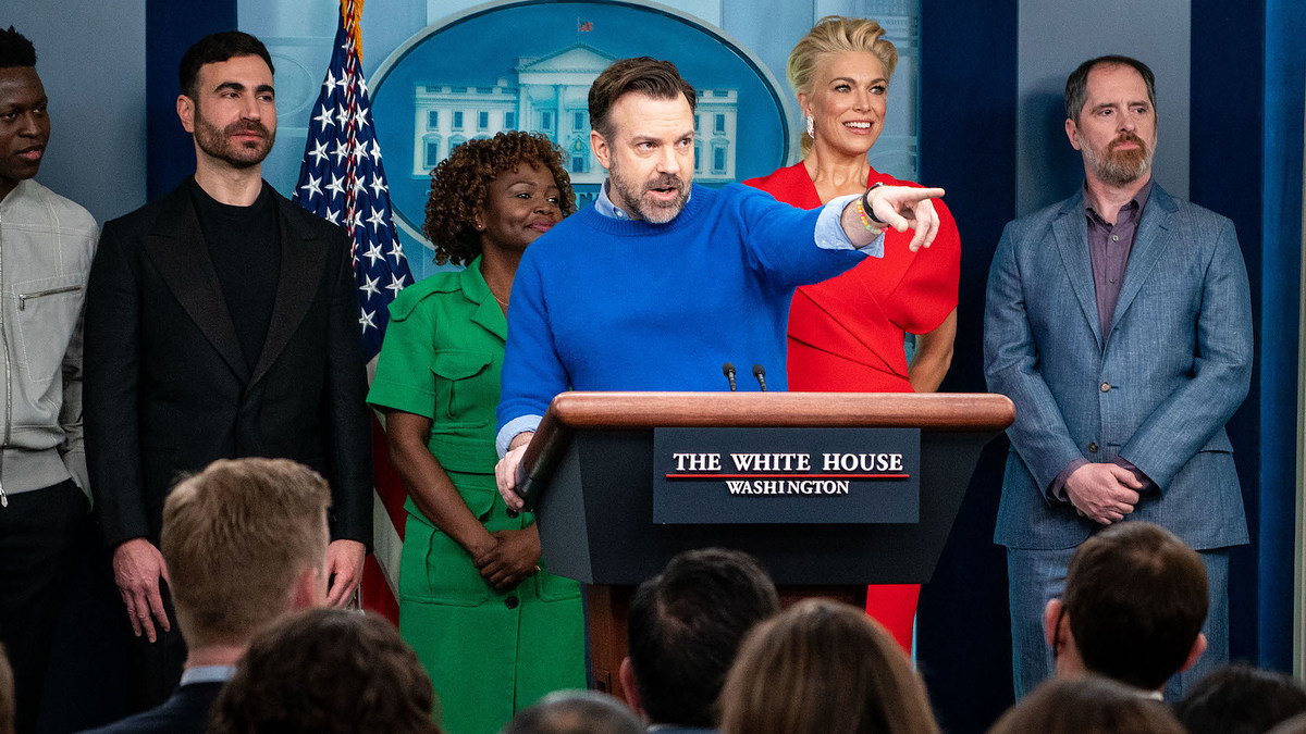 'Ted Lasso' cast attends White House