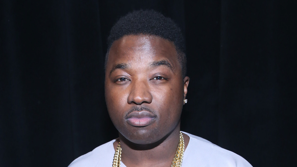 Troy Ave attends 106 & Park at BET studio.