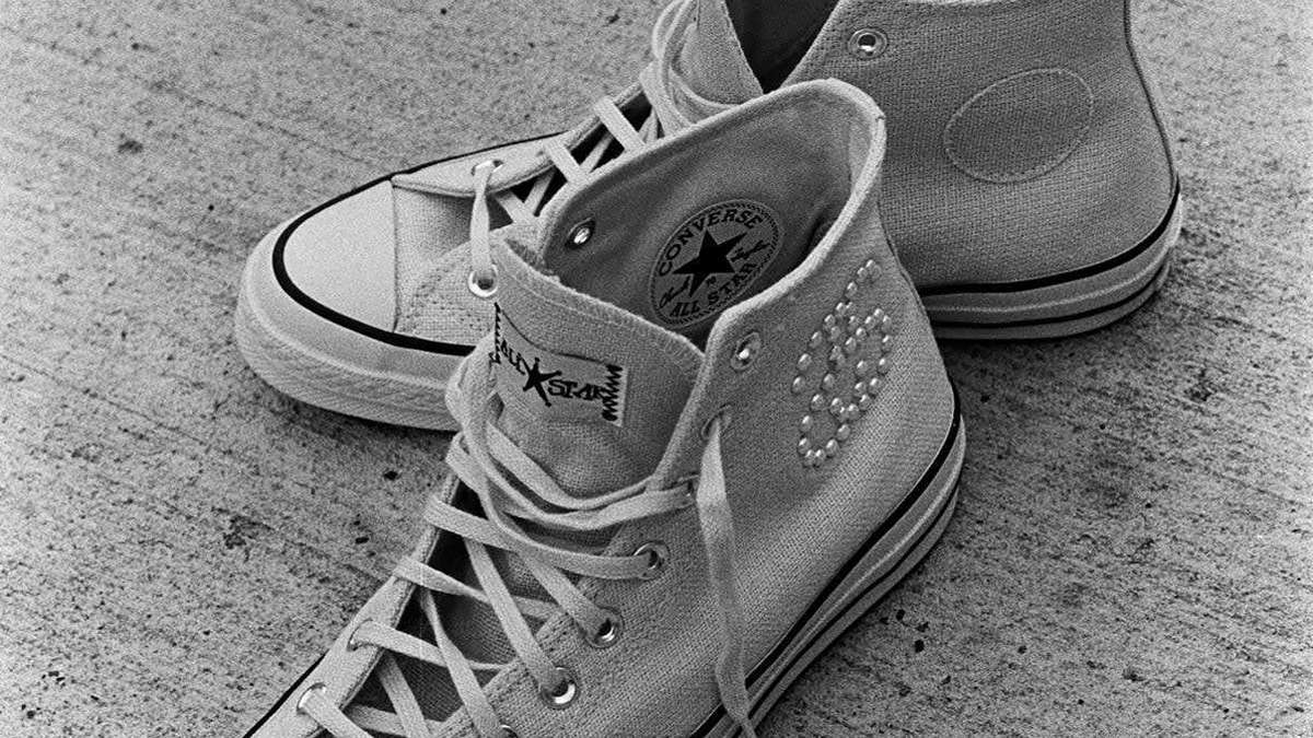 Stussy x Converse Chuck 70 Hi Pearl