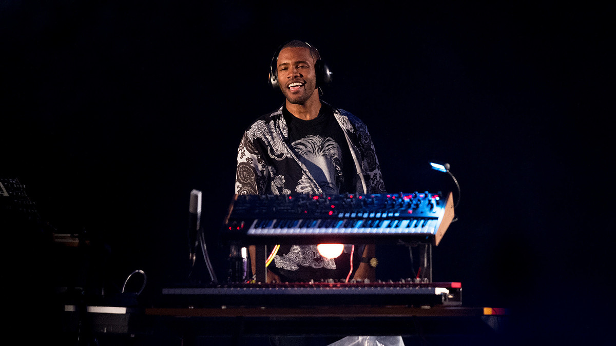 Frank Ocean performs at The Parklife Festival 2017