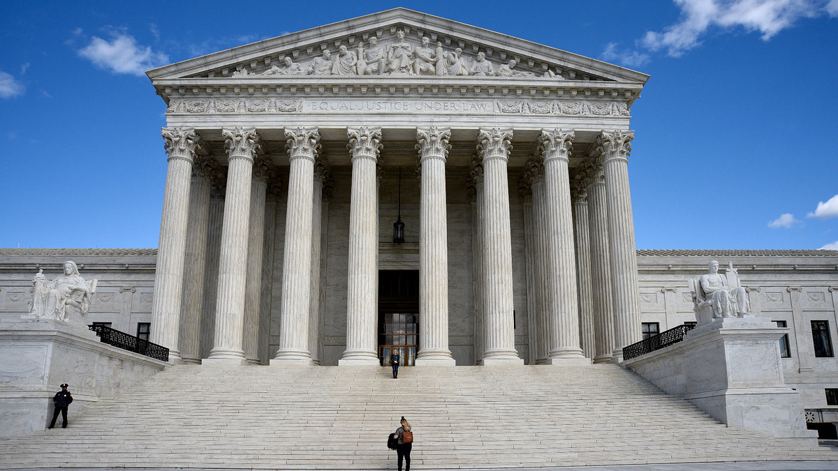 The U.S. Supreme Court Building in Washington, D.C.