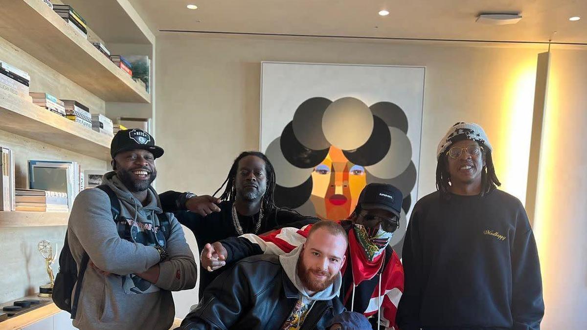 Nicholas Craven, Mach-Hommy, Jay Z in Los Angeles