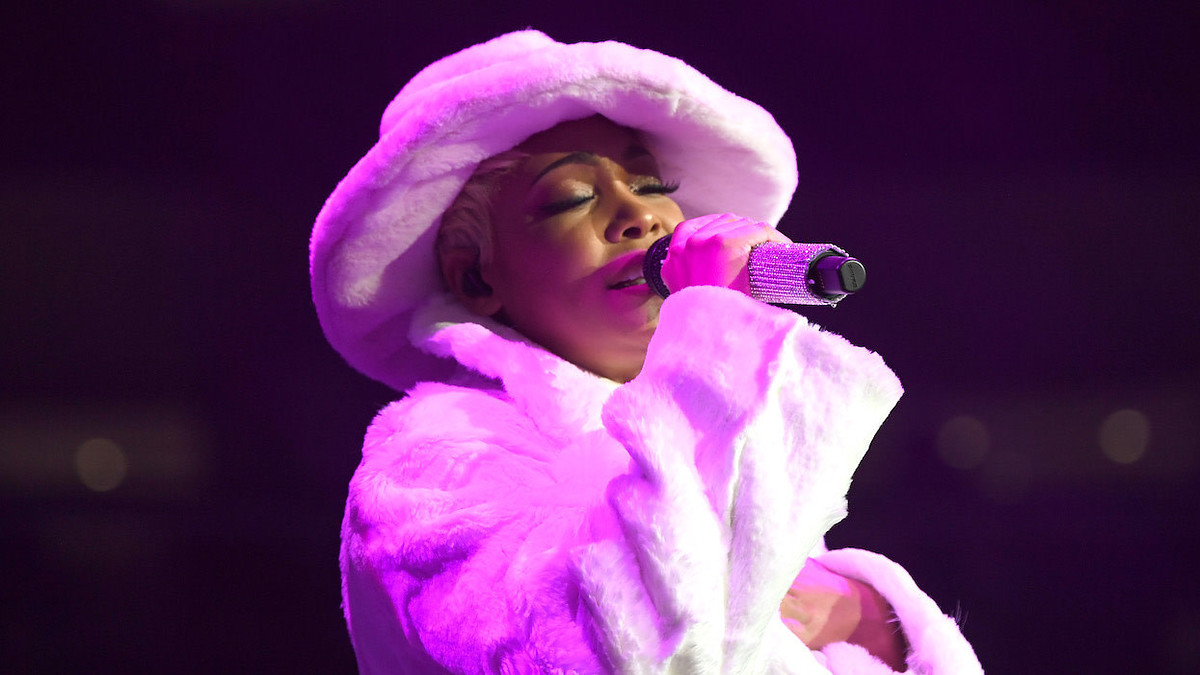 Monica performs in concert in 2019