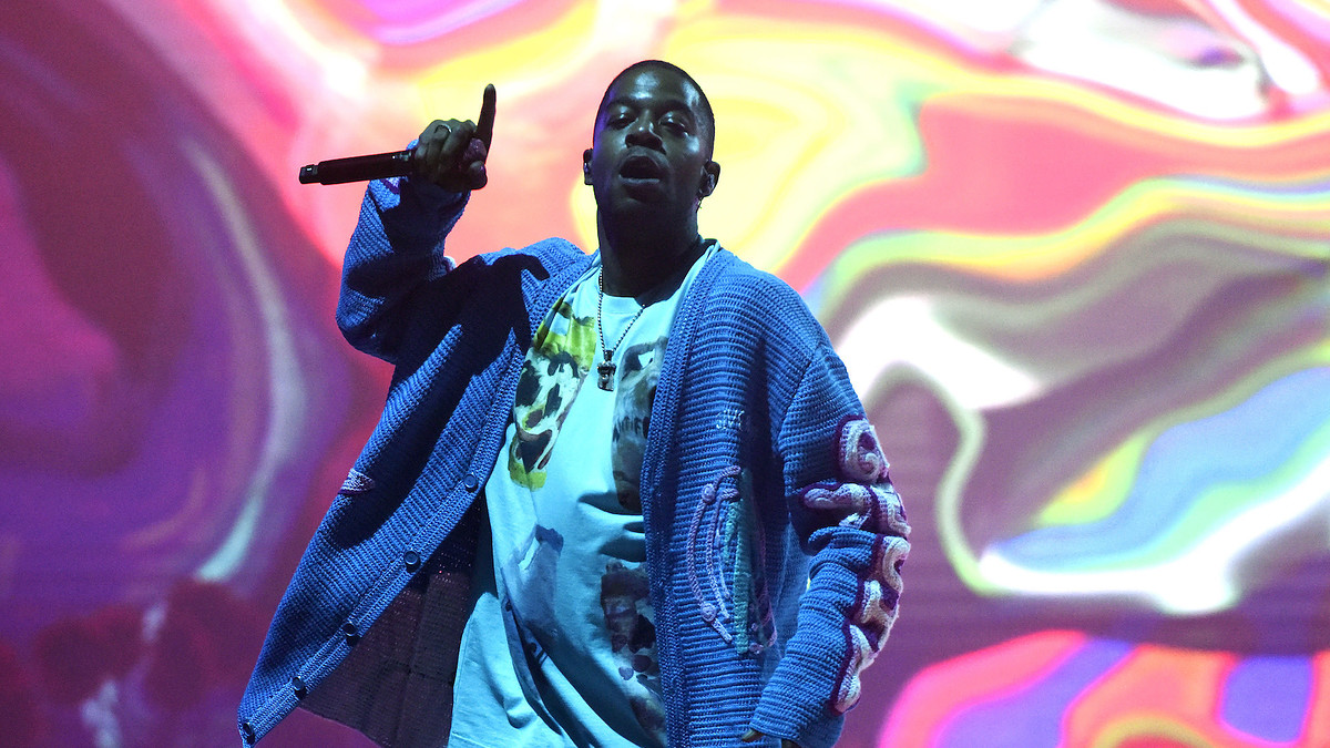 Kid Cudi performs in support of his "Entergalactic" album release at Oakland Arena