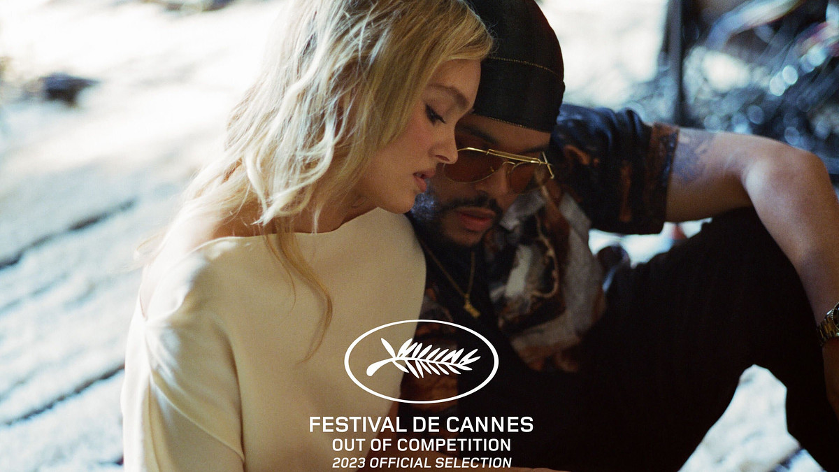 A still from The Idol starring The Weeknd