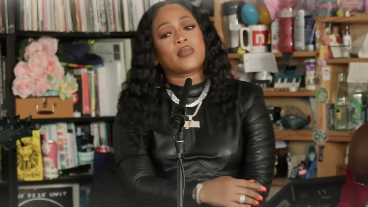 Trina appears on NPR's 'Tiny Desk Concert'