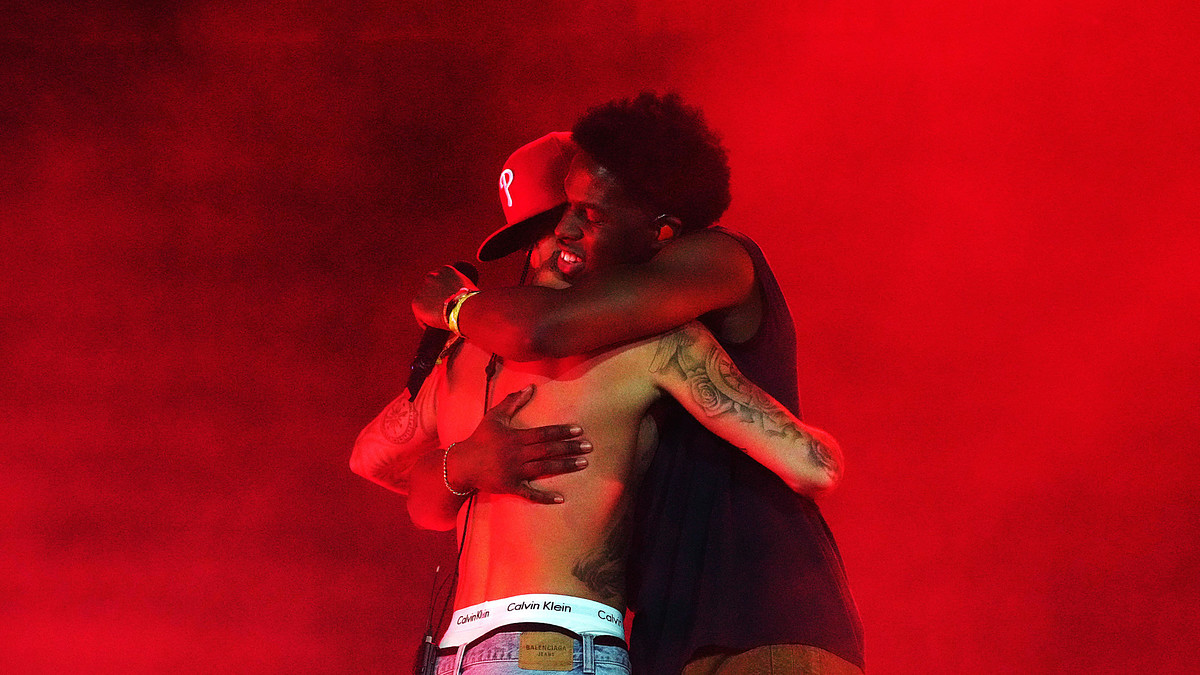 Justin Bieber and Daniel Caesar