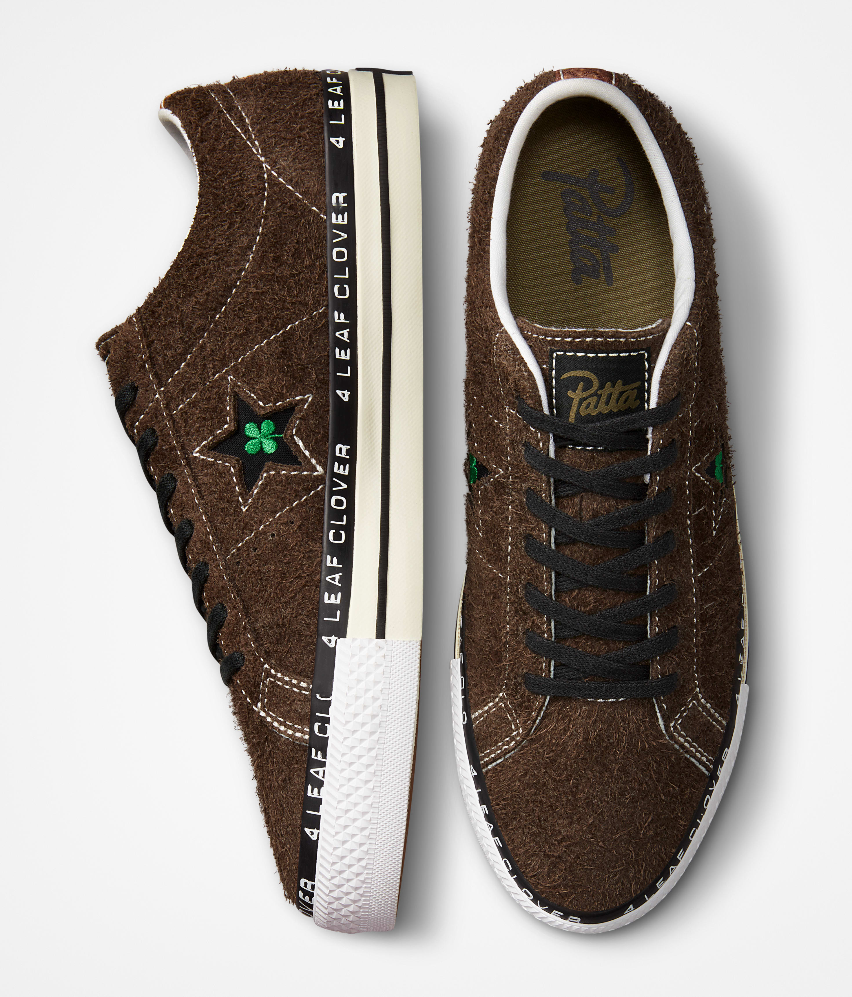 Patta Adds a Four-Leaf Clover to the Converse One Star