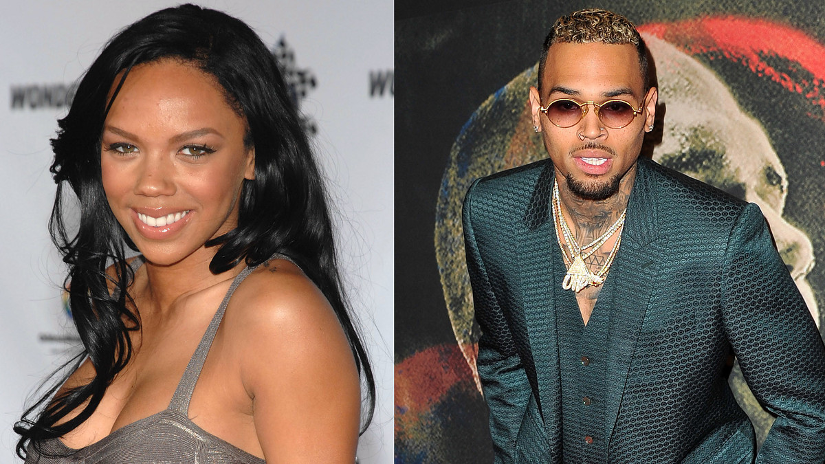 Split image of Kiely Williams and Chris Brown