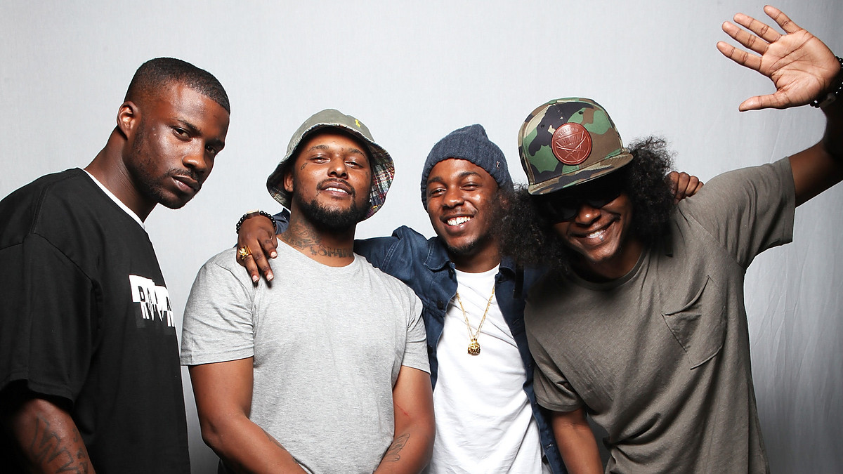 Black Hippy together in 2012