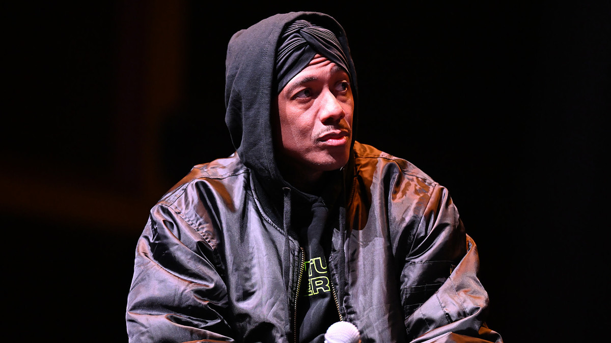 Nick Cannon speaks onstage at Hip Hop & Mental Health