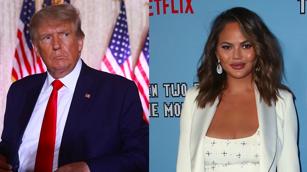 Donald Trump and Chrissy Teigen Twitter Dispute