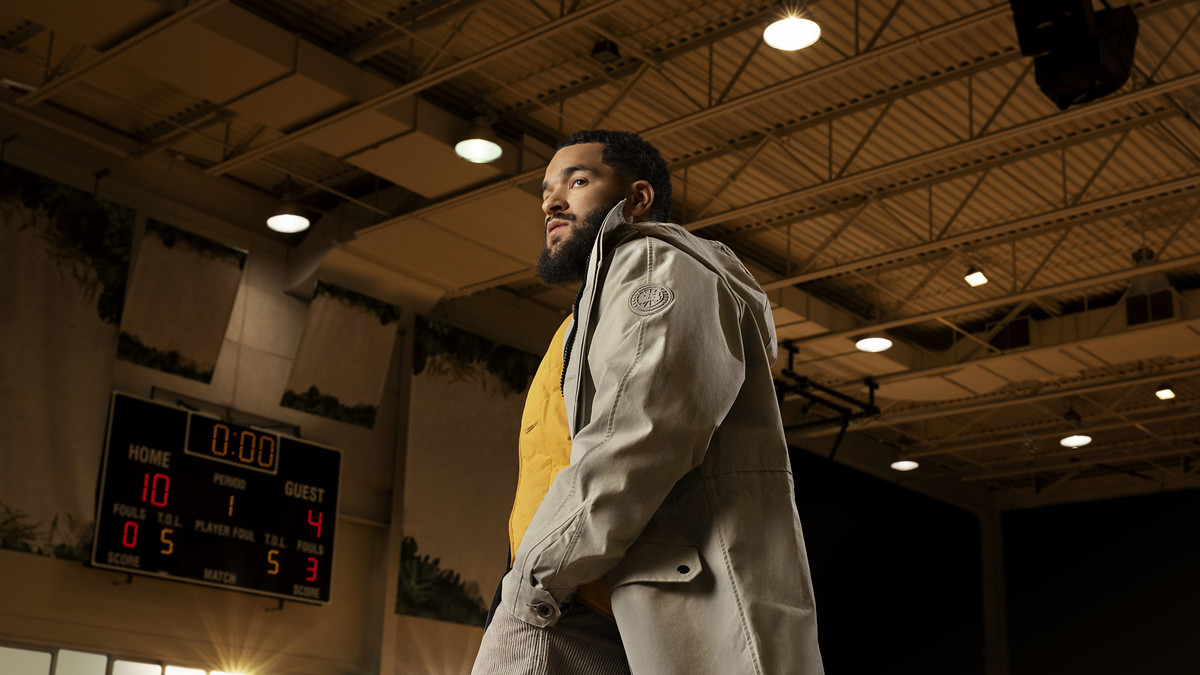 Fred Van Vleet Poses In Canada Goose