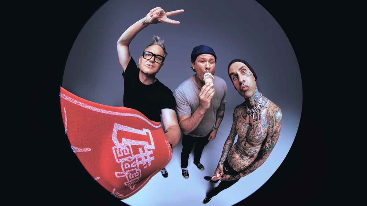 Blink 182 press image pictured