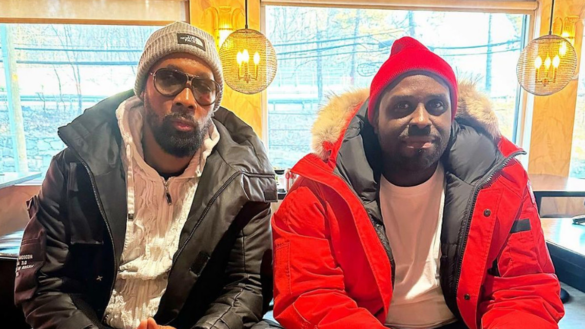 RZA and Funkmaster Flex in a photo shared on Instagram