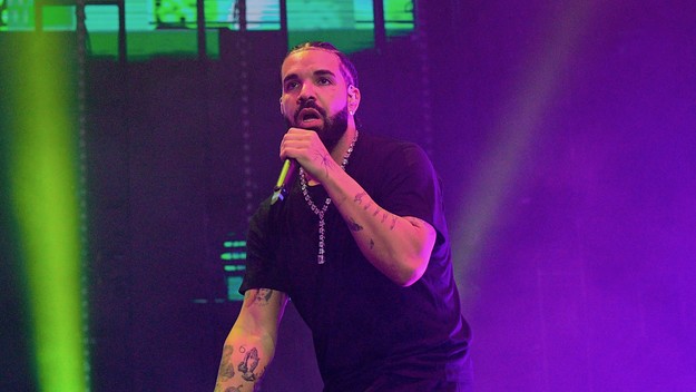 Rapper Drake performs onstage during "Lil Baby & Friends Birthday Celebration Concert"
