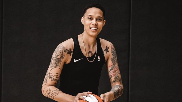 Brittney Griner back on the court