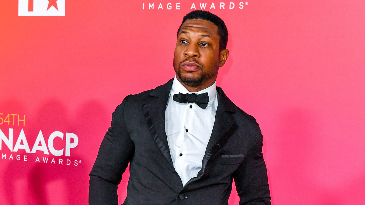 Jonathan Majors attends the NAACP Awards