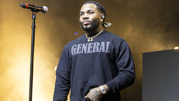 Kevin Gates performs in Sterling Heights, Michigan in 2022