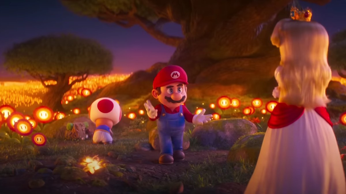 Screenshot from final trailer for 'The Super Mario Bros. Movie.'