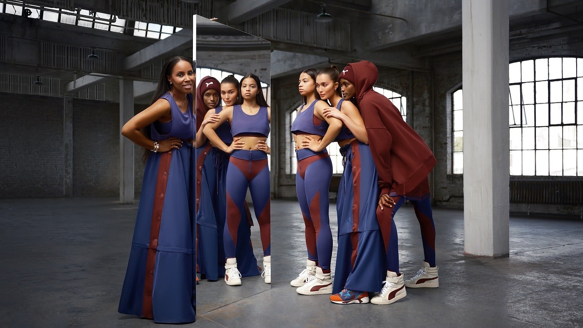 June Ambrose x Puma "Keeping Score" collection