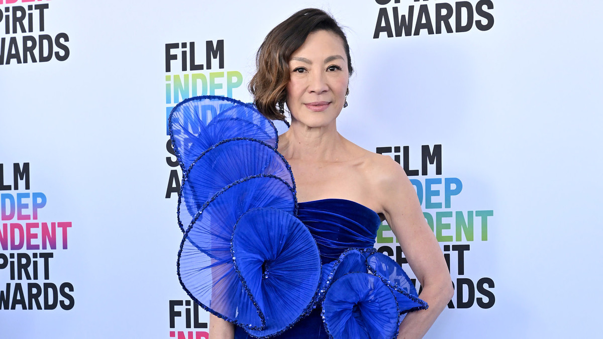Michelle Yeoh is seen at awards show