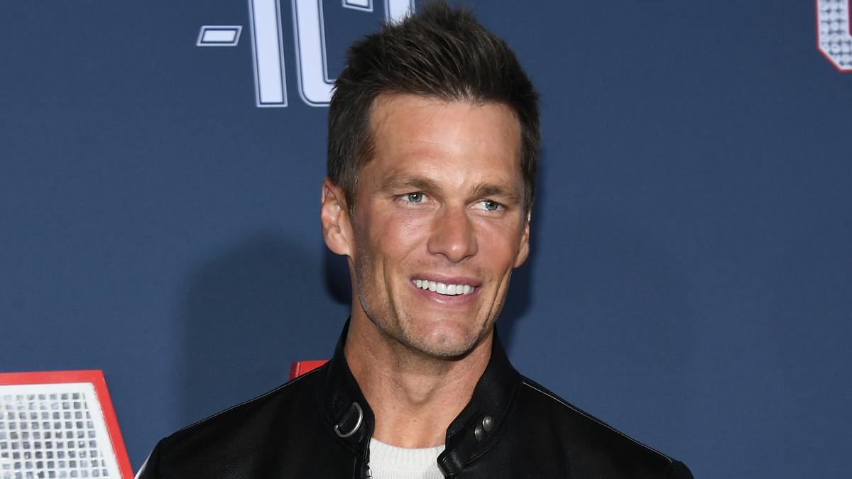 Tom Brady attends the premiere of '80 for Brady'