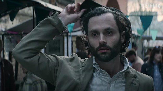 Penn Badgley is seen in a new You trailer