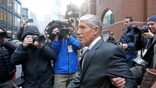 William Rick Singer leaves the Moakley Courthouse