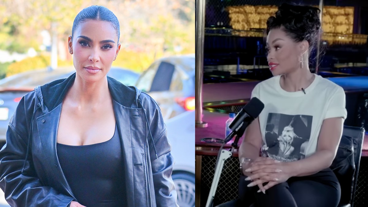 blac chyna wears kim k shirt