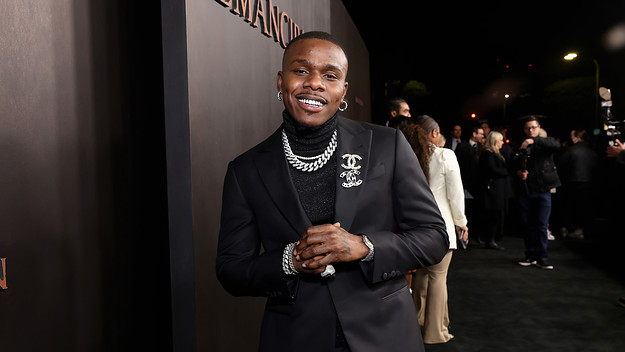 DaBaby attends Apple Original Films' "Emancipation" Los Angeles premiere at Regency Village Theatre