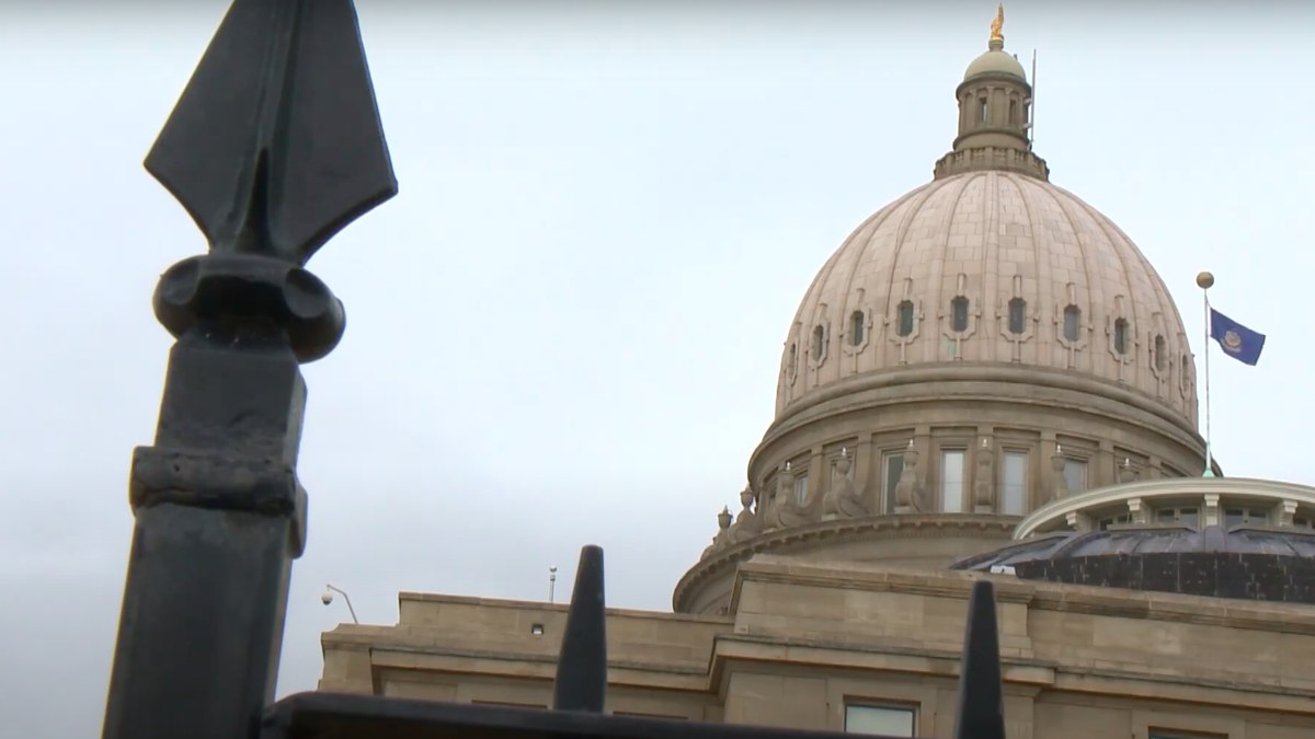 Government building is pictured in video