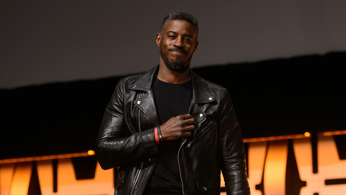 Ahmed Best is seen onstage at Star Wars Celebration 2019