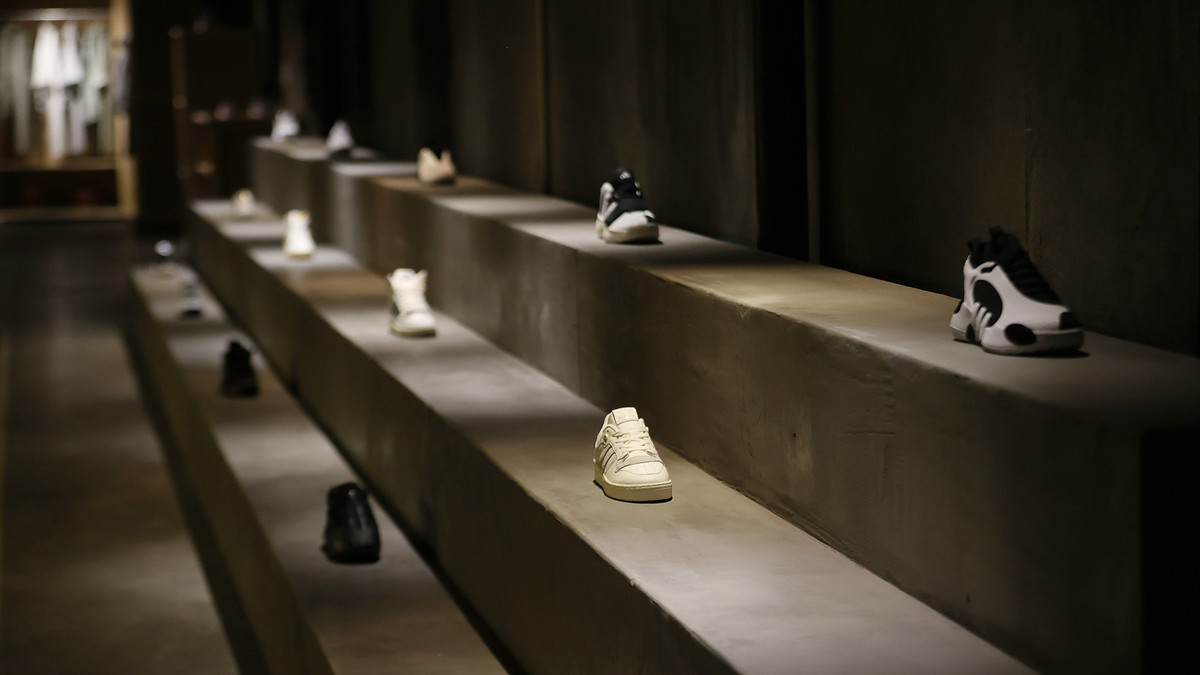 Adidas launch at NBA all-star game