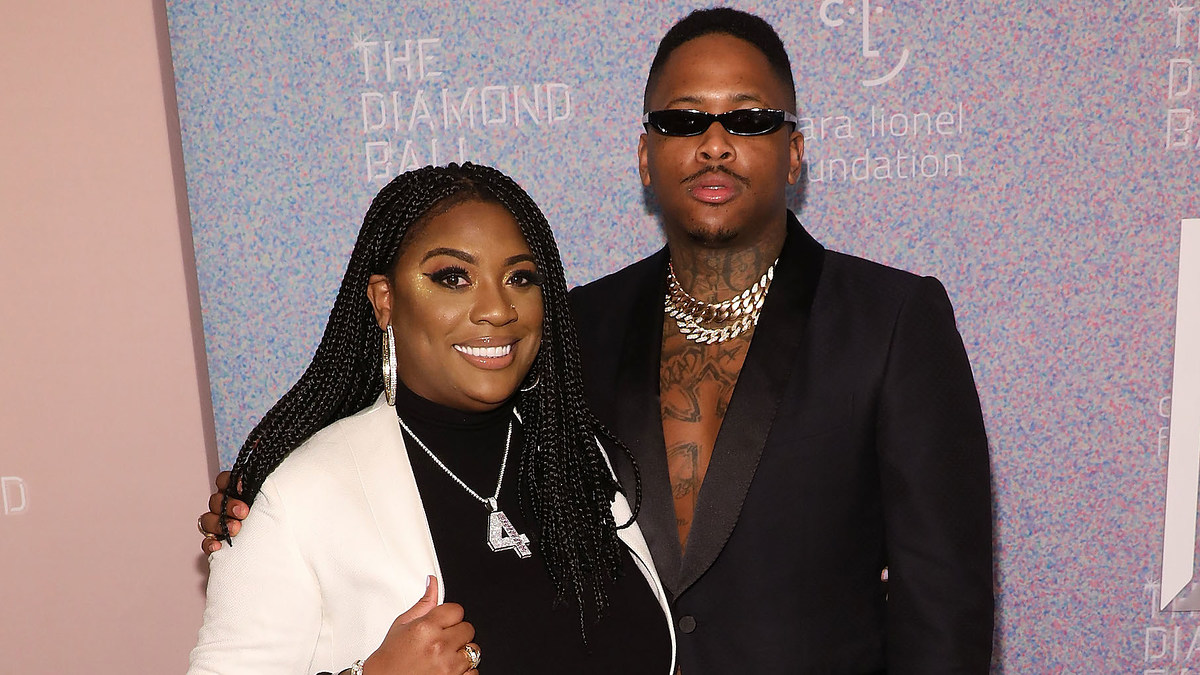 Kamaiyah and YG appear at Rihanna's Diamond Ball in 2018