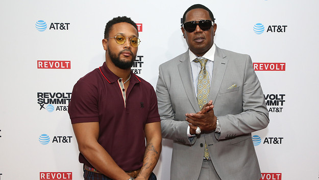 Romeo Miller and Master P