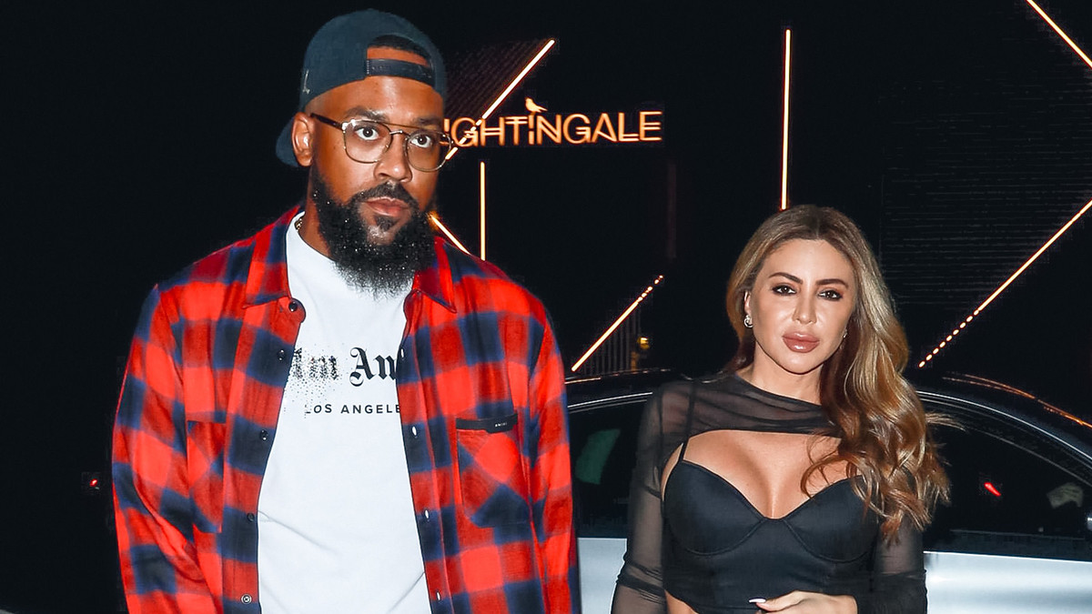 Larsa and Marcus are seen exiting a club